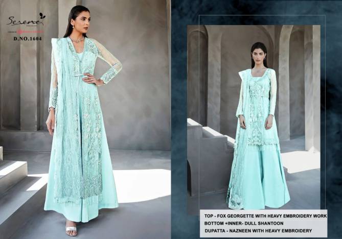 Serene Reign Faux Latest Heavy Casual Pakistani Salwar Suit Collection